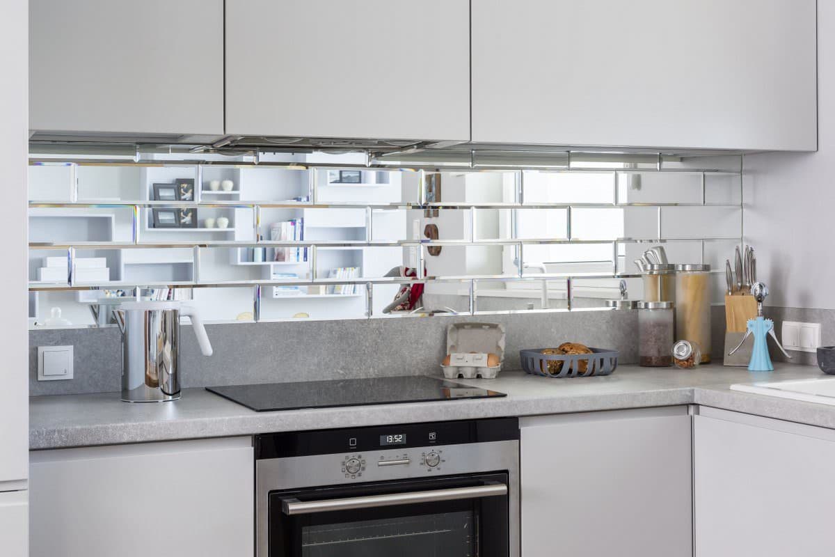  Stainless Steel Sheets for Kitchen Backsplash Mirror 